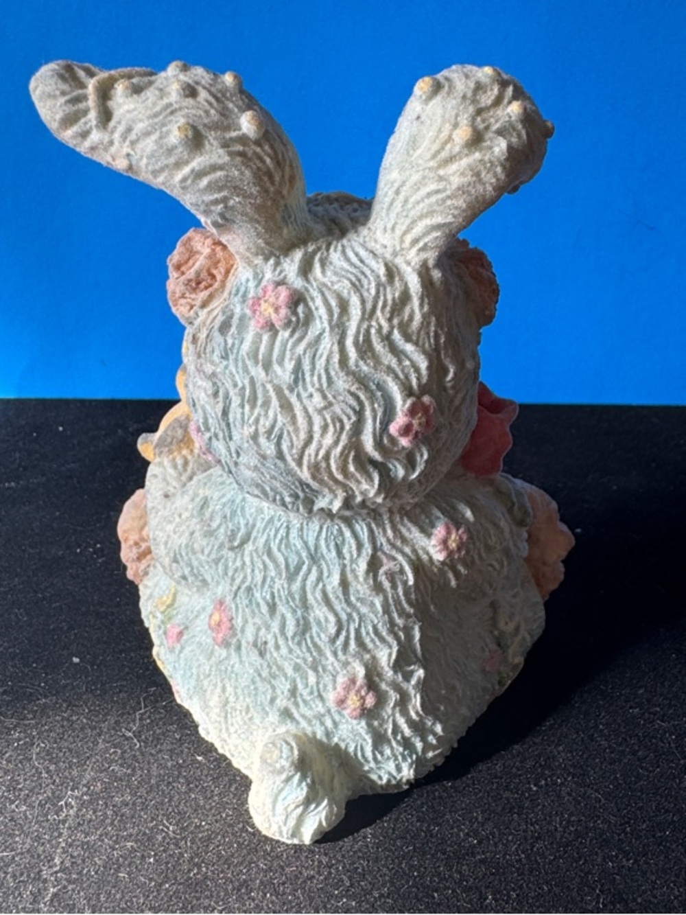 Vintage Adorable Bunny Teddy Bear Figurine - Picture 3 of 7